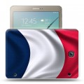 Дизайнерский силиконовый чехол для Samsung Galaxy Tab S2 8.0 Флаг Франции