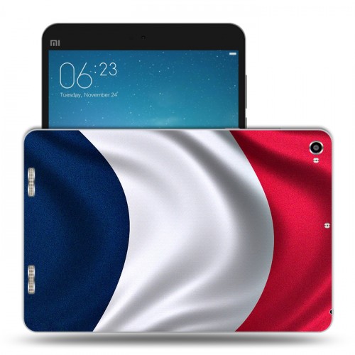 Дизайнерский силиконовый чехол для Xiaomi Mi Pad 2 Флаг Франции