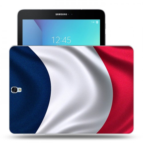 Дизайнерский силиконовый чехол для Samsung Galaxy Tab S3 Флаг Франции