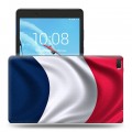 Дизайнерский силиконовый чехол для Lenovo Tab E8 Флаг Франции