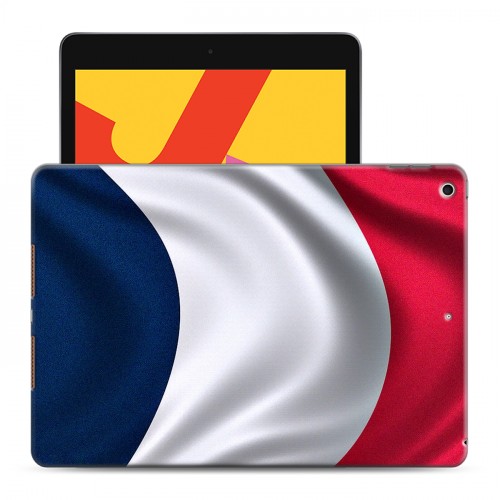 Дизайнерский силиконовый чехол для Ipad 10.2 (2019) Флаг Франции