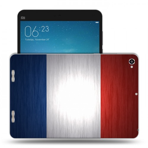 Дизайнерский силиконовый чехол для Xiaomi Mi Pad 2 Флаг Франции
