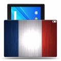 Дизайнерский силиконовый чехол для Lenovo Tab 4 10 Plus Флаг Франции