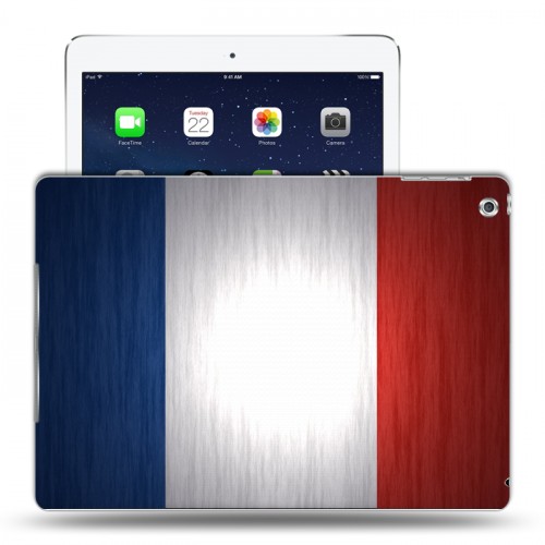 Дизайнерский силиконовый чехол для Ipad Air Флаг Франции