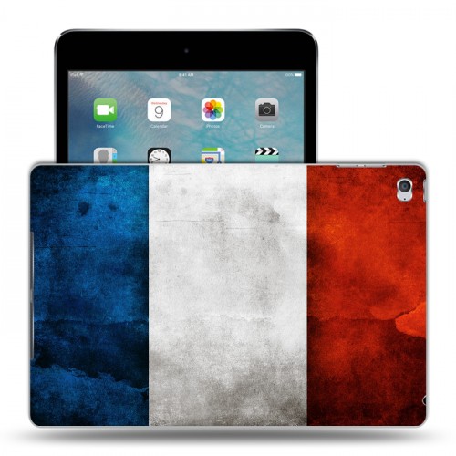 Дизайнерский пластиковый чехол для Ipad Mini 4 Флаг Франции