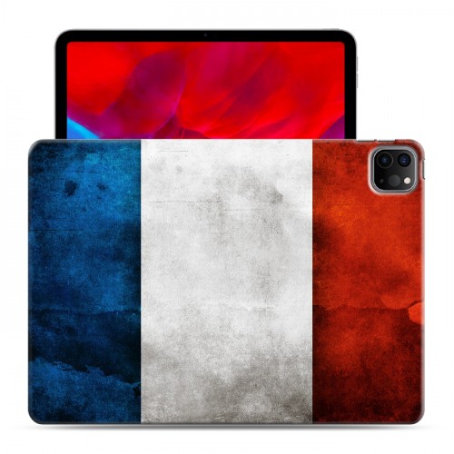 Дизайнерский силиконовый чехол для Ipad Pro 11 (2020) Флаг Франции