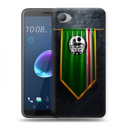 Дизайнерский пластиковый чехол для HTC Desire 12 флаг Чечни