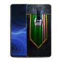 Дизайнерский силиконовый с усиленными углами чехол для Realme X2 Pro флаг Чечни