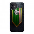Дизайнерский силиконовый чехол для Iphone 12 флаг Чечни