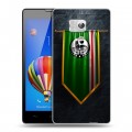 Дизайнерский пластиковый чехол для Huawei Honor 3 флаг Чечни