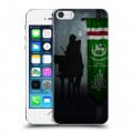 Дизайнерский пластиковый чехол для Iphone 5s флаг Чечни