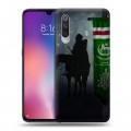 Дизайнерский силиконовый с усиленными углами чехол для Xiaomi Mi9 флаг Чечни