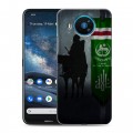 Дизайнерский силиконовый чехол для Nokia 8.3 флаг Чечни