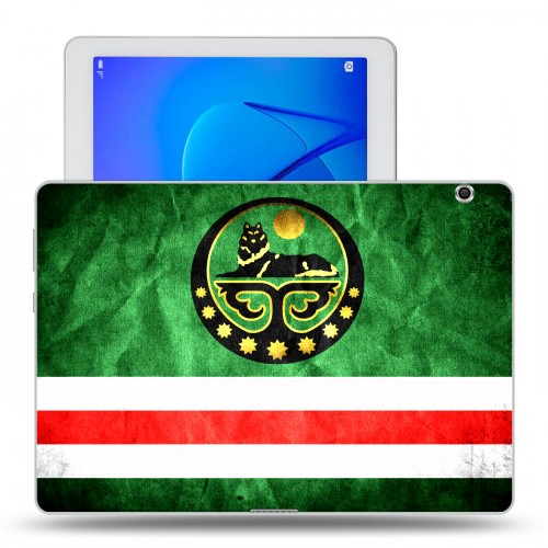 Дизайнерский силиконовый чехол для Huawei MediaPad T3 10 флаг Чечни