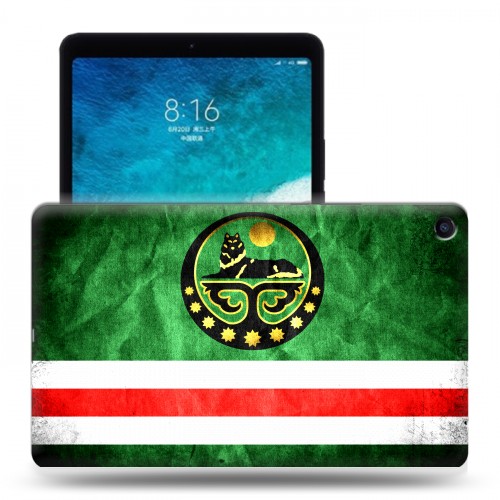 Дизайнерский силиконовый чехол для Xiaomi Mi Pad 4 Plus флаг Чечни