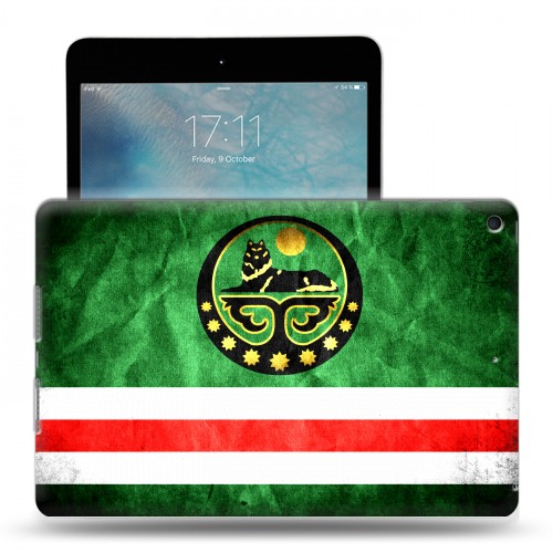 Дизайнерский силиконовый чехол для Ipad Mini (2019) флаг Чечни