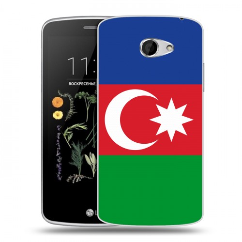 Дизайнерский пластиковый чехол для LG K5 Флаг Азербайджана
