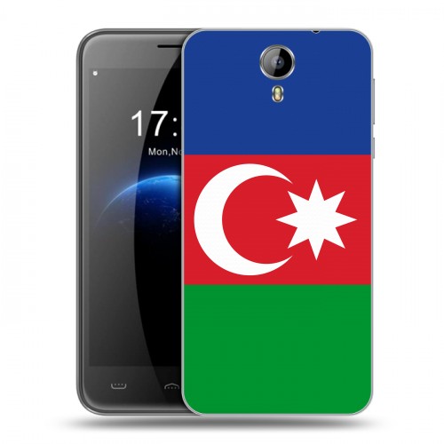 Дизайнерский силиконовый чехол для Homtom HT3 Флаг Азербайджана