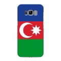 Дизайнерский силиконовый чехол для Samsung Galaxy S8 Флаг Азербайджана