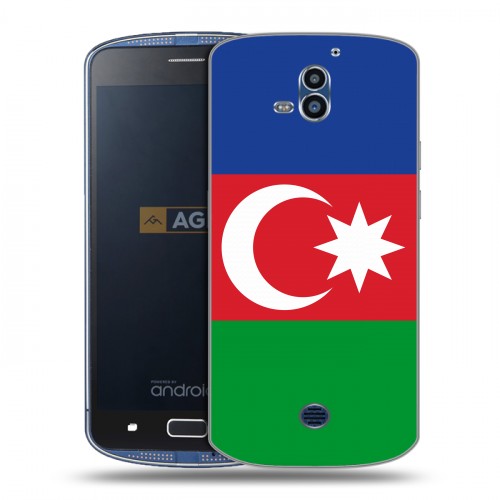 Дизайнерский силиконовый чехол для AGM X1 Флаг Азербайджана