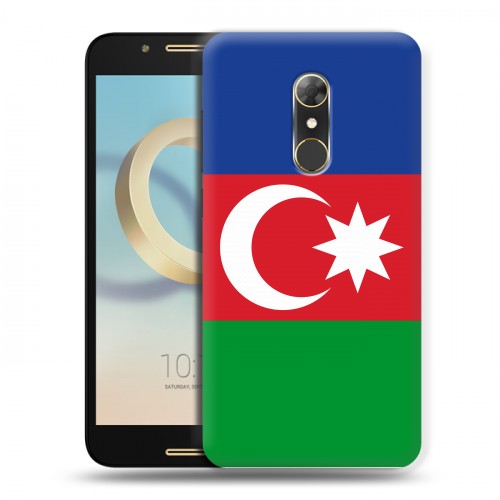 Дизайнерский силиконовый чехол для Alcatel A7 Флаг Азербайджана