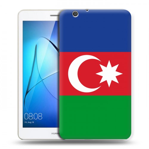 Дизайнерский силиконовый чехол для Huawei MediaPad T3 7 3G Флаг Азербайджана
