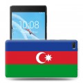 Дизайнерский силиконовый чехол для Lenovo Tab 4 7 Essential Флаг Азербайджана