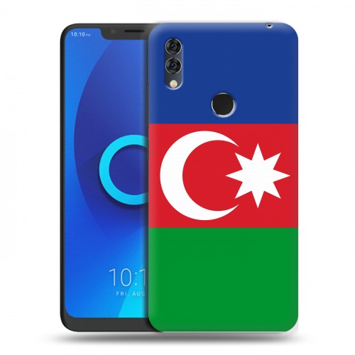 Дизайнерский силиконовый чехол для Alcatel 5V Флаг Азербайджана