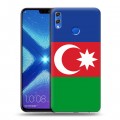 Дизайнерский силиконовый чехол для Huawei Honor 8X Флаг Азербайджана