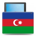 Дизайнерский силиконовый чехол для Lenovo Tab M10 Флаг Азербайджана