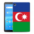 Дизайнерский силиконовый чехол для Lenovo Tab M7 Флаг Азербайджана