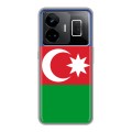Дизайнерский пластиковый чехол для Realme GT3 Флаг Азербайджана