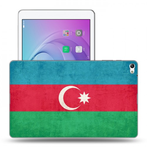 Дизайнерский силиконовый чехол для Huawei MediaPad T2 10.0 Pro Флаг Азербайджана