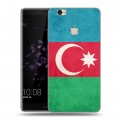 Дизайнерский пластиковый чехол для Huawei Honor Note 8 Флаг Азербайджана