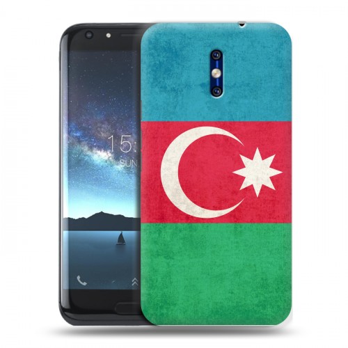 Дизайнерский силиконовый чехол для Doogee BL5000 Флаг Азербайджана