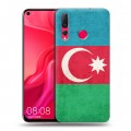 Дизайнерский пластиковый чехол для Huawei Nova 4 Флаг Азербайджана
