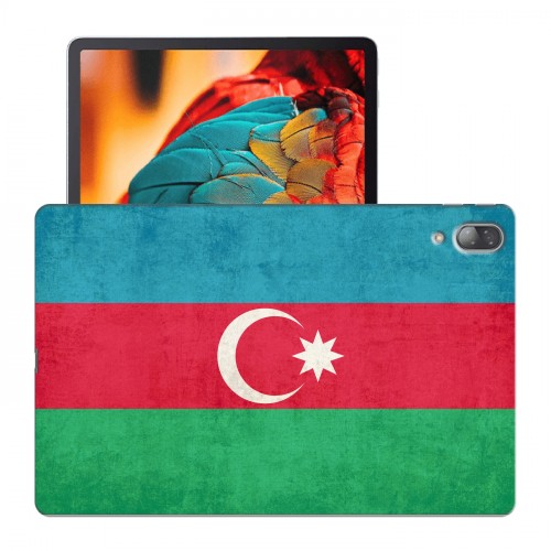 Дизайнерский силиконовый чехол для Lenovo Tab P11 Pro Флаг Азербайджана