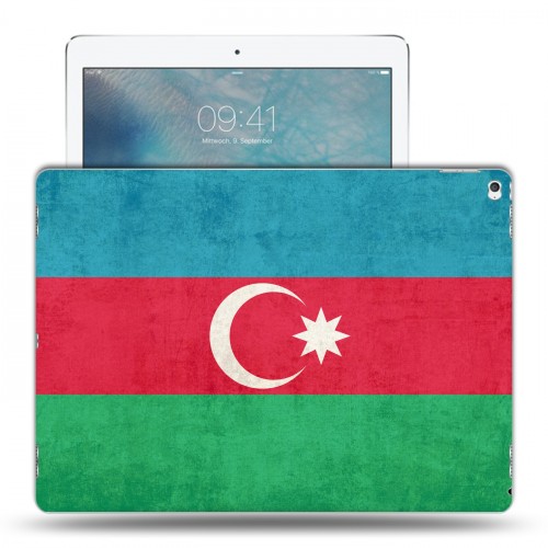 Дизайнерский пластиковый чехол для Ipad Pro Флаг Азербайджана