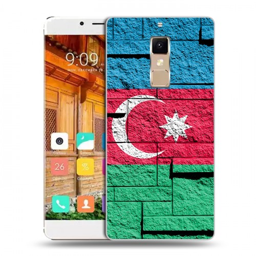 Дизайнерский пластиковый чехол для Elephone S3 Флаг Азербайджана