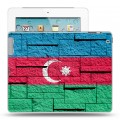 Дизайнерский пластиковый чехол для Ipad 2/3/4 Флаг Азербайджана