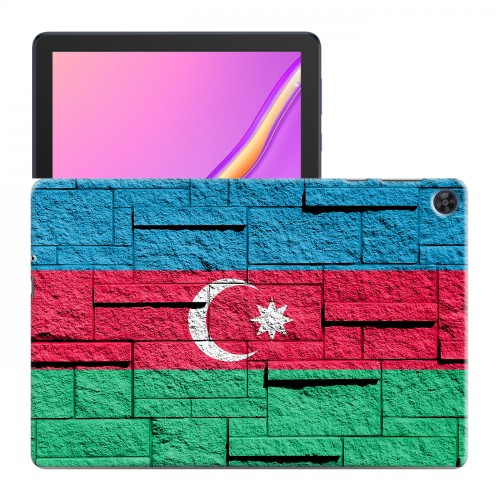 Дизайнерский силиконовый чехол для Huawei MatePad T10 Флаг Азербайджана