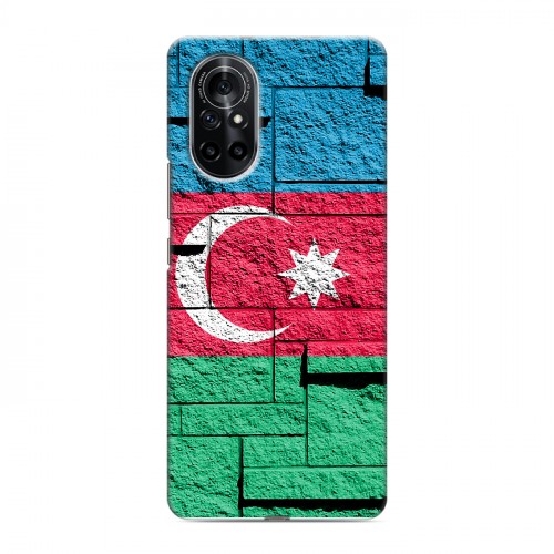 Дизайнерский силиконовый чехол для Huawei Nova 8 Флаг Азербайджана