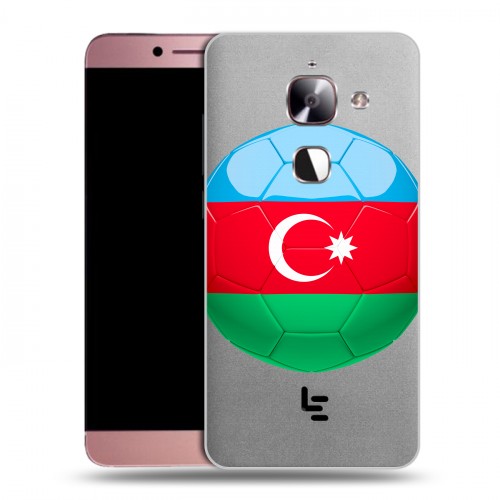 Полупрозрачный дизайнерский пластиковый чехол для LeEco Le 2 Флаг Азербайджана