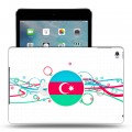 Полупрозрачный дизайнерский пластиковый чехол для Ipad Mini 4 Флаг Азербайджана
