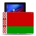Дизайнерский силиконовый чехол для ASUS ZenPad 10 Флаг Белоруссии