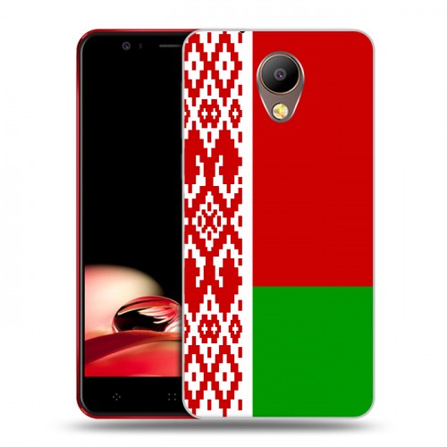 Дизайнерский пластиковый чехол для Elephone P8 Флаг Белоруссии