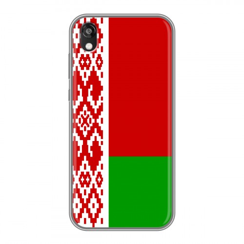 Дизайнерский силиконовый чехол для Huawei Honor 8s Флаг Белоруссии