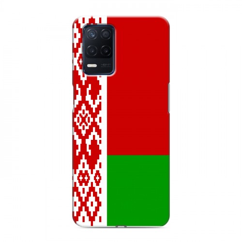 Дизайнерский силиконовый чехол для Realme Narzo 30 5G Флаг Белоруссии