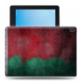 Дизайнерский силиконовый чехол для Lenovo Tab E10 Флаг Белоруссии