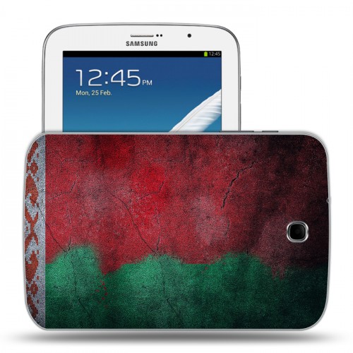 Дизайнерский силиконовый чехол для Samsung Galaxy Note 8.0 Флаг Белоруссии